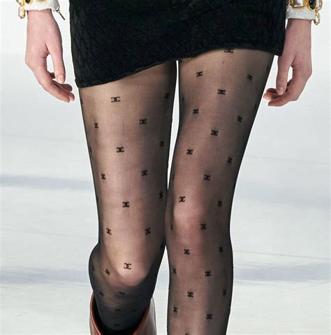 chanel tights replica|chanel tights black.